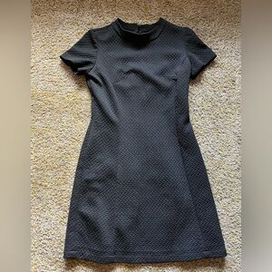 VTG 60s Sears Perma-Prest Black Mini Dress